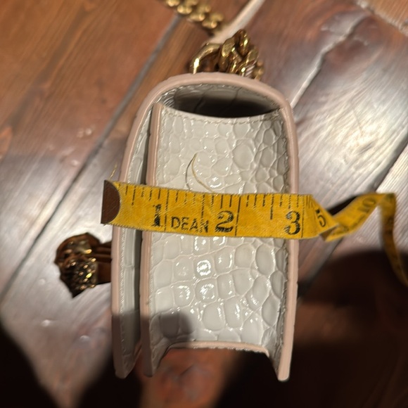 Alexander McQueen Croc Embossed Leather Satchel - Picture 12 of 12